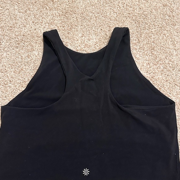 Athleta Conscious Crop Top - A-C Cup - Black - Highneck - Picture 3 of 7